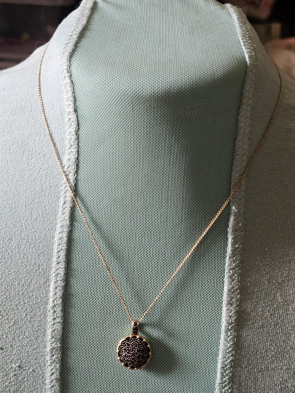 Sapharire Silver Pendant